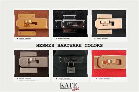 hermes hardware colors